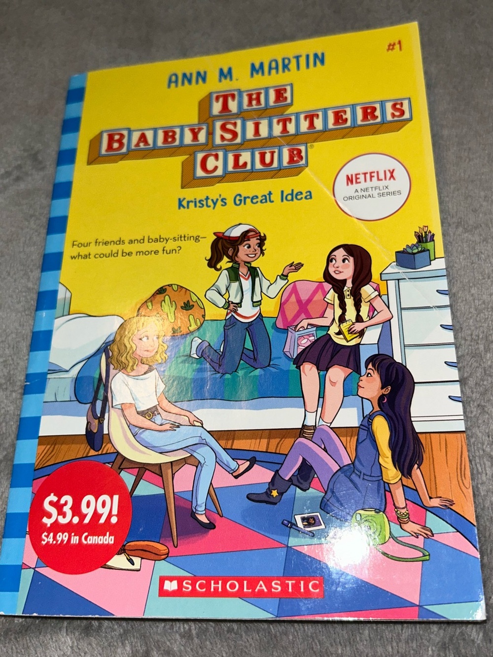 The Baby-Sitters Club, Kristy's Great Idea, #1 by Ann M. Martin, Paperback, 2022